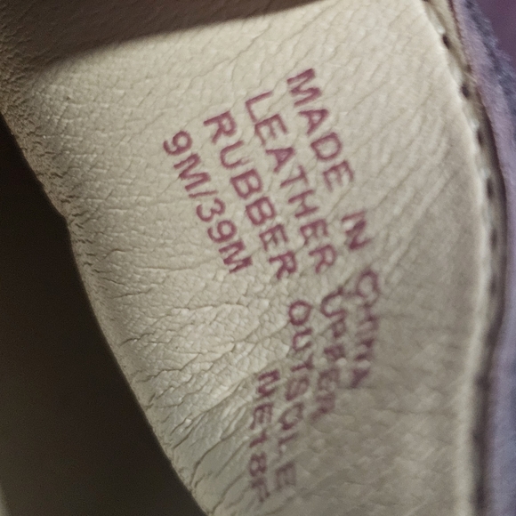 MICHAEL Michael Kors Sutton Suede Moccasin Loafers Plum Size 9 Slip On - Picture 6 of 10